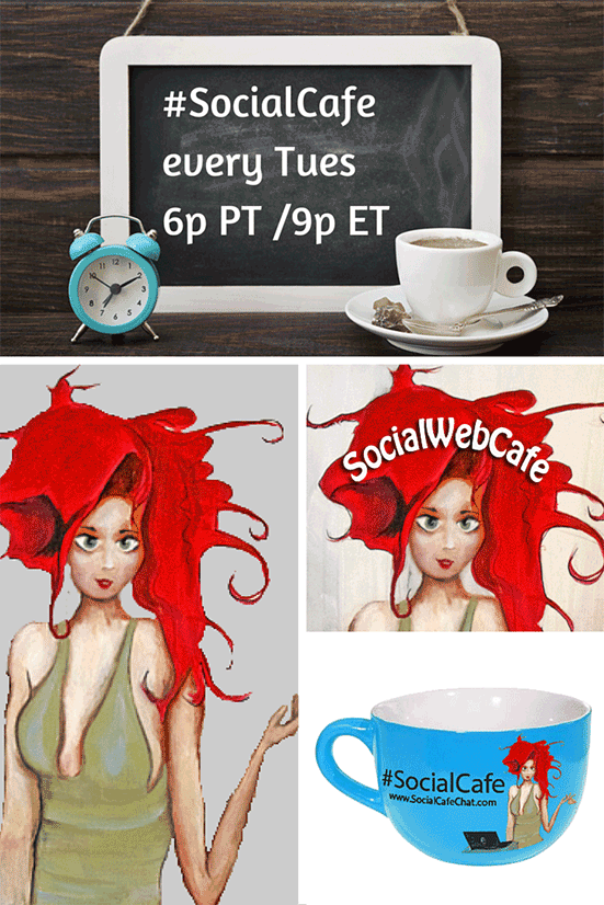 SocialWebCafe Twitter Chat Viral%20Content%20Bee%20by%20Ann%20Smarty%20%23SocialCafe%201.13 w/ %40SocialWebCafe http://sw.bcafe.co/WvjU5H %28Summary%29 %23SocialCafe