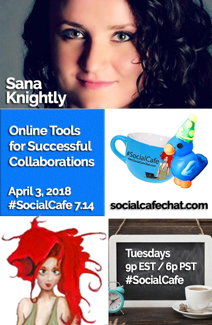 SocialWebCafe Twitter Chat Online Tools for Successful Collaborations w/ @SocialWriter of @SocialWebCafe Summary %23SocialCafe