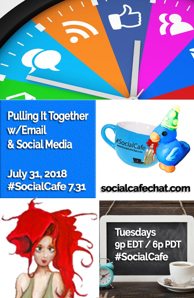 Pulling It Together with Email and Social Media w/ @SocialWriter of @SocialWebCafe Summary %23SocialCafe