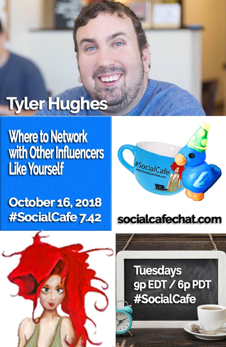 SocialWebCafe Twitter Chat Where to Network with Other Influencers Like Yourself w/ @SocialWriter of @SocialWebCafe Summary %23SocialCafe